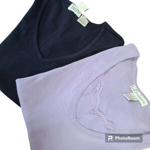 NWT Women's L Talini & Dress Barn Lace Tops Bundle